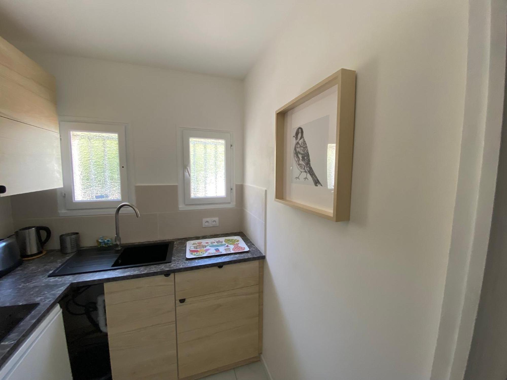 Appartement Cosy A Sanary Plage De Portissol-Climatise-Parking Prive Extérieur photo